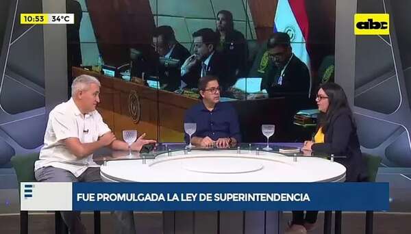 AUDIO: Superintendencia: “La ley establece un plazo de 24 meses a la Superintendencia para establecer todo este régimen” - Enfoque económico - ABC Color