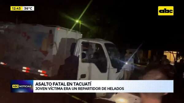 Video: Asalto fatal en Tacuatí - ABC Noticias - ABC Color
