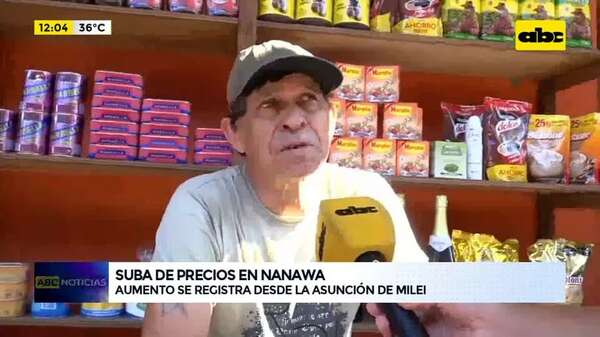 Video: Suba de precios en Nanawa - ABC Noticias - ABC Color