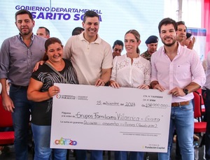 Programa Abrazo destinará G. 250 millones para familias beneficiarias de Guairá durante el 2024 - ADN Digital