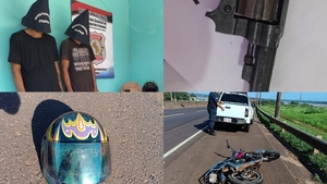 Policía libre de servicio capturó a hermanos motochorros en Encarnación