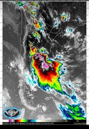 Temporal fatal en Argentina: ¿podría llegar a Paraguay? - Clima - ABC Color