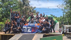 Versus / Fabrizio Zaldívar, nuevo monarca del rally paraguayo: "Cerramos un año perfecto"