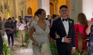 ¡El pelotero de Olimpia Saúl Salcedo se casó!