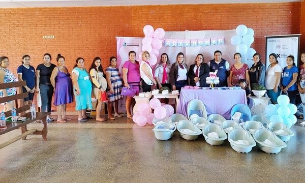 Celebran Baby Shower para futuras mamás en el Hospital Distrital de Hernandarias