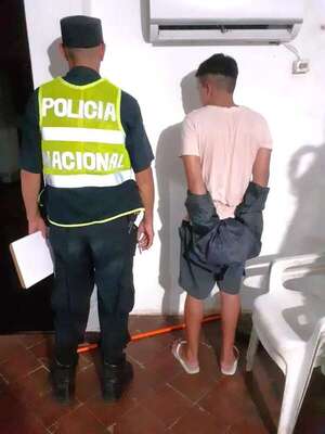 Carapeguá: detienen a adolescente tras asalto y robo de motocicleta - Nacionales - ABC Color