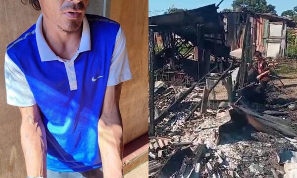 Discutió con su pareja, se emborrachó, prendió fuego a la casa y quedo dormido – Diario TNPRESS