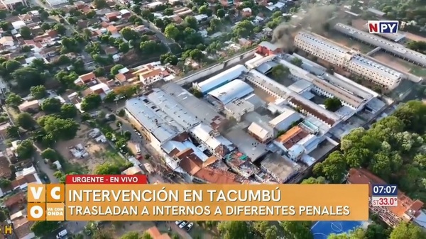 Estado busca retomar control de Tacumbú - Noticias Paraguay