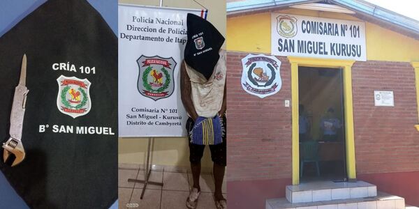 VECINOS REDUJERON A SUPUESTO LADRÓN EN CAMBYRETÁ - Itapúa Noticias