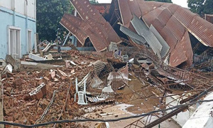 Tras un fuerte temporal un niño fallecido y 10 heridos
