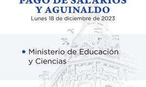 Docentes y funcionarios administrativos del MEC perciben salario y aguinaldo