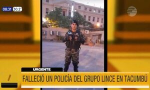 Falleció un policía del grupo Lince en Tacumbú | Telefuturo