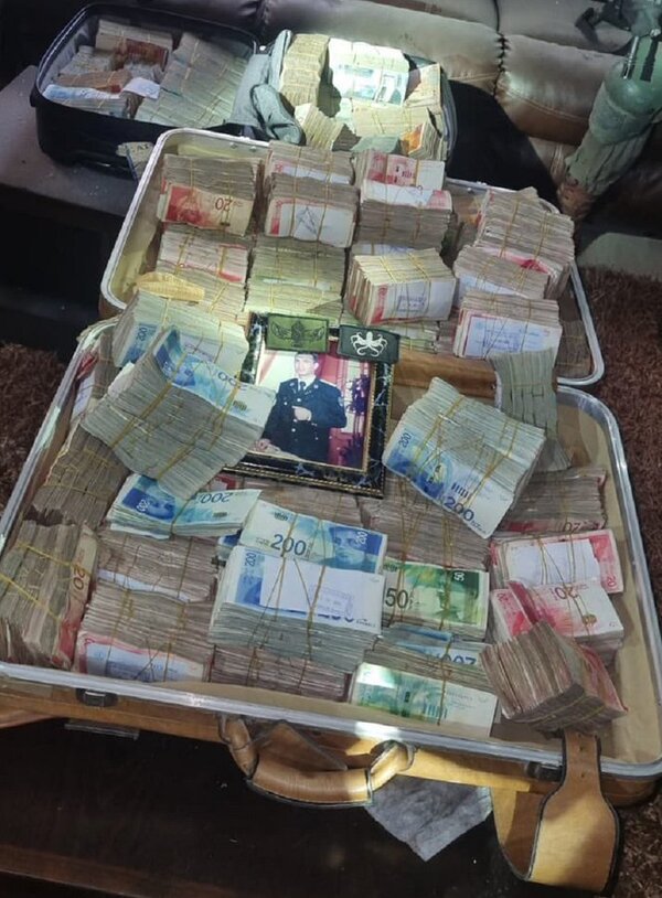 Israel encuentra una maleta llena de dinero terrorista de Hamás