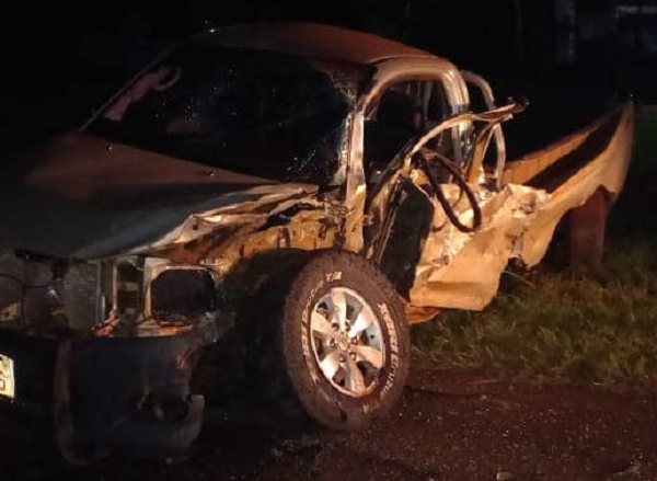 Dos fallecidos en accidente de tránsito en Caaguazú - Noticiero Paraguay