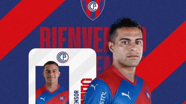 Cerro Porteño presenta a su tercer refuerzo