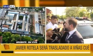 Armando Javier Rotela es trasladado a Viñas Cué | Telefuturo