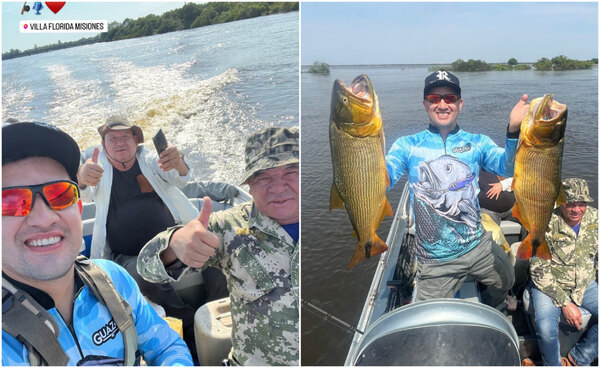 Versus / Néstor Camacho pasa sus días libres pescando en el Río Tebicuary