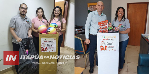 MUNICIPALIDAD DE CAMBYRETÁ LLEVA ADELANTE IMPORTANTE CAMPAÑA DE DONACIÓN DE JUGUETES - Itapúa Noticias