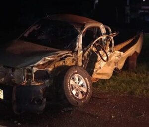 Fatal accidente en Caaguazú