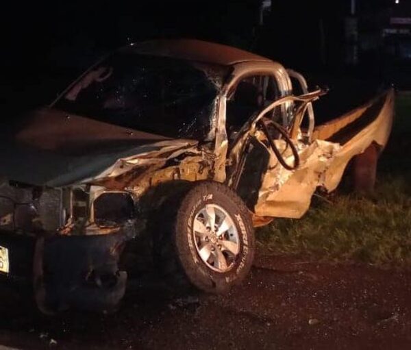 Fatal accidente en Caaguazú