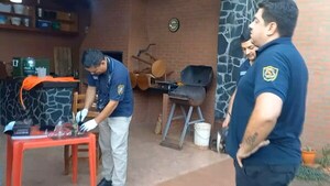 Millonario en vivienda del barrio Santa María de Encarnación