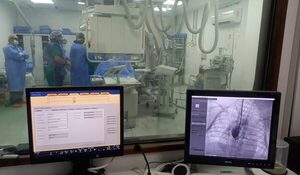 Clínicas: Realizan compleja intervención cardiaca a bebé de un mes de vida » San Lorenzo PY