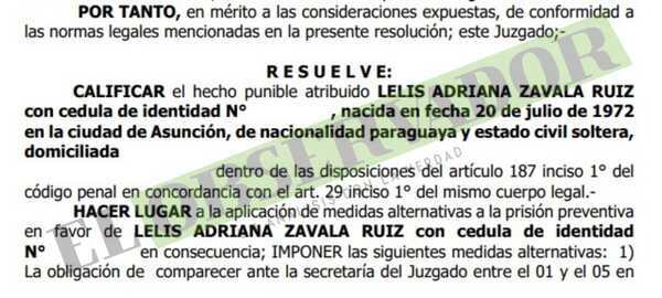 Se destraba proceso por estafa y aplican medidas alternativas a denunciada 