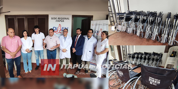ENTREGARON SILLAS DE RUEDAS A PERSONAS DISCAPACITADAS DE ITAPÚA - Itapúa Noticias