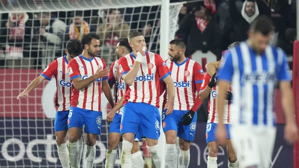 El Girona despide el 2023 con una goleada