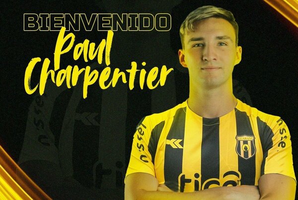 Versus / Es oficial: Paul Charpentier ya se puso la camiseta de Guaraní
