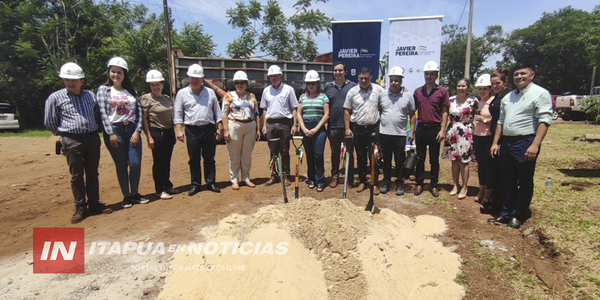 INICIARON OBRAS DE EMPEDRADO EN ACCESO A LA PLAYA DE SAN JUAN DEL PNÁ. - Itapúa Noticias