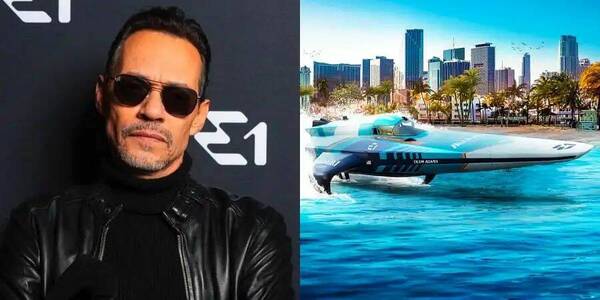 Marc Anthony lanza un equipo de carreras de lancha: "E1 Team Miami"