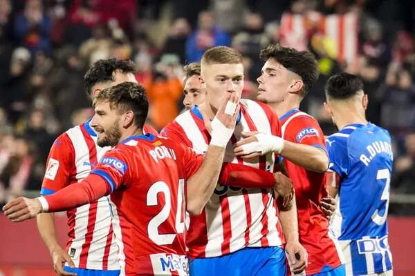 El Girona despide el 2023 con una goleada para soñar con un 2024 de Liga de Campeones - Fútbol Internacional - ABC Color