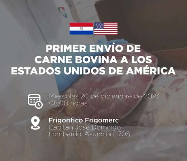 Cuenta regresiva para primer envío de carne desde Paraguay a EE.UU. - Nacionales - ABC Color