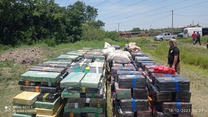 Fiscalía procedió a la destrucción de más de 10 toneladas de marihuana