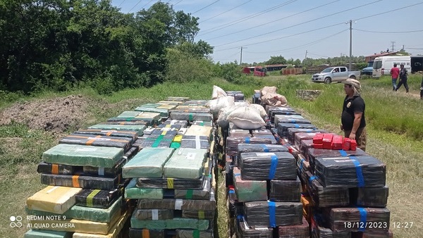 Fiscalía procedió a la destrucción de más de 10 toneladas de marihuana