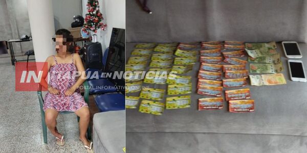DETUVIERON A UNA MUJER TRAS ROBO A VENDEDORA DE QUINIELA EN B° SAN ISIDRO - Itapúa Noticias