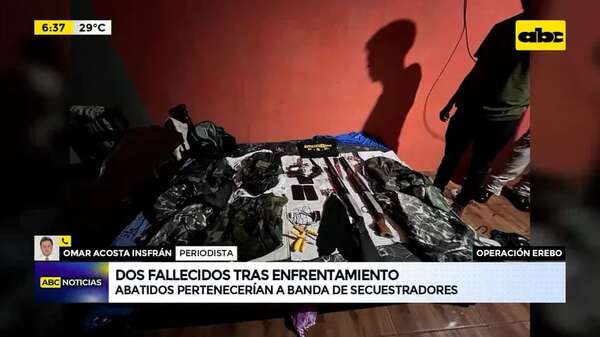 Video: Dos abatidos tras enfrentamiento - ABC Noticias - ABC Color