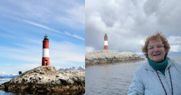 La Nación / Viral: paraguaya llegó al faro del fin de mundo e instó a la lectura