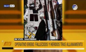 Dos fallecidos durante el Operativo Erebo | Telefuturo