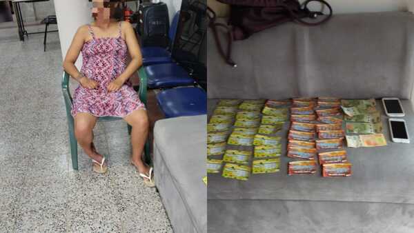 Aprehenden a una mujer tras robar a vendedora de juegos de azar