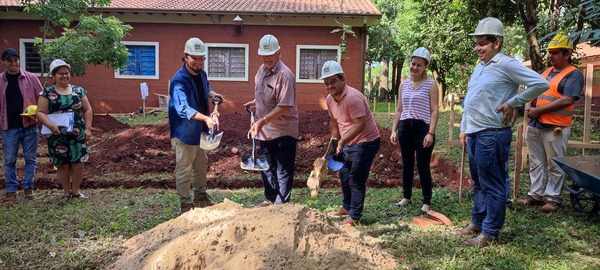 Comienza la construcción de aulas en el Instituto de Formación Docente de Capitán Miranda