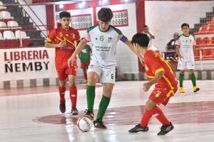 Finales C13 de futbol de salón arrancaron en Ñemby y Roque Alonso