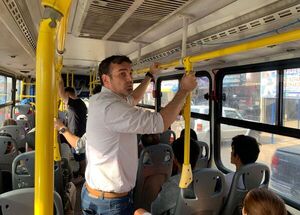 Constatan resultados positivos del carril único de buses sobre Ruta PY03 | 1000 Noticias