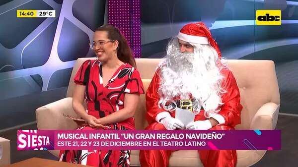 Video: “Mágica Navidad” en el Teatro Latino - Ensiestados - ABC Color