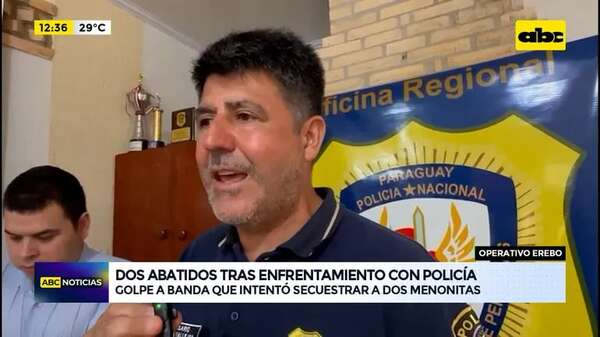 Video: Dos abatidos tras enfrentamiento con policías - ABC Noticias - ABC Color