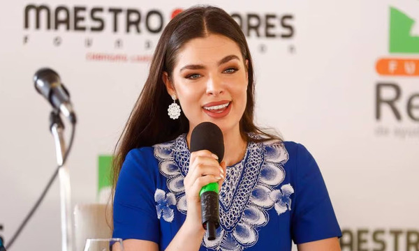 Nadia Ferreira dio la palada inicial de centro para niños con cáncer