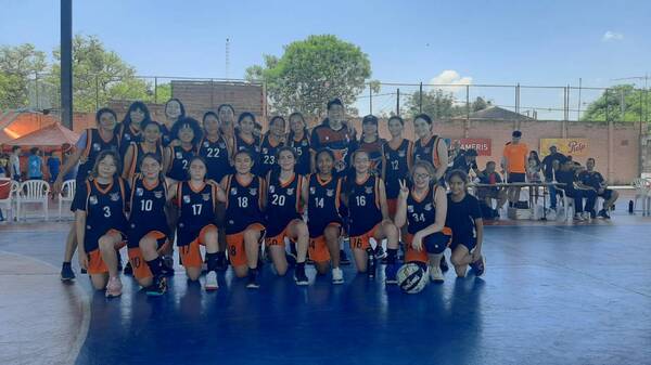 Lograron primeros puestos en torneo de Liga Regional Central de básquet
