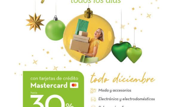 ¡Navidad todos los días con Banco GNB! Descuentos durante todo Diciembre