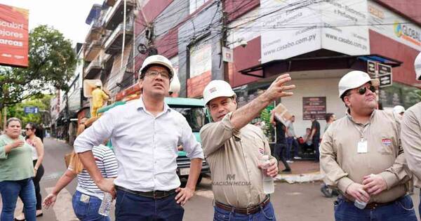 La Nación / Ande completa inversión de G. 30 mil millones en el microcentro de CDE